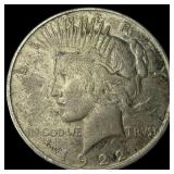1922 Silver Peace Dollar NEARLY UNCIRCULATED