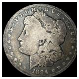 1894-O Silver Morgan Dollar NICELY CIRCULATED NIC