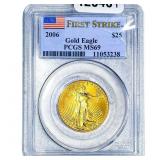 2006 $25 Gold Eagle 1/2oz AGW PCGS MS69