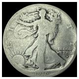 1916 Walking Liberty Half Dollar NICELY CIRCULATED