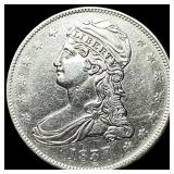 1837 Silver Capped Bust Half Dollar CHOICE AU