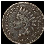 1859 Indian Head Cent NICELY CIRCULATED NICELY CI