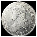 1810 Capped Bust Half Dollar NICELY CIRCULATED N