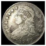 1813 Capped Bust Half Dollar NEARLY UNCIRCULATED