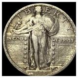 1919 Silver Standing Liberty Quarter LIGHTLY  CIR