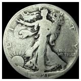 1921-S Silver Walking Liberty Half Dollar NICELY