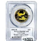 2003-W $25 Gold Eagle 1/4oz AGW PCGS PR69 DCAM