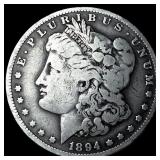 1894-O Silver Morgan Dollar LIGHTLY   CIRCULATED
