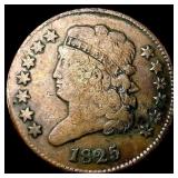 1825 Classic Head Half Cent LIGHTLY   CIRCULATED