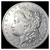 1884-S Silver Morgan Dollar CLOSELY UNCIRCULATED