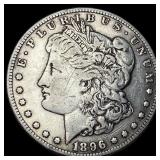 1896-S Silver Morgan Dollar NEARLY UNCIRCULATED