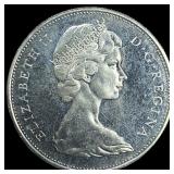 1965 Canada Silver Dollar GEM BU GEM BU
