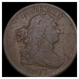 1807 Draped Bust Half Cent LIGHTLY CIRCULATED