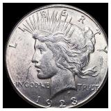 1923-S Silver Peace Dollar UNCIRCULATED