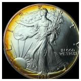 1989 1 oz Silver American Eagle $1 SUPERB GEM BU