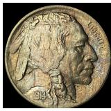 1914 T1 Buffalo Nickel CHOICE BU