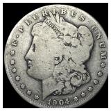 1904-S Silver Morgan Dollar NICELY CIRCULATED NIC