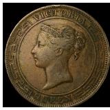 1890 Ceylon Copper 5 Cents