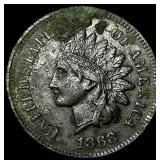 1868 Indian Head Cent CLOSELY UNCIRCULATED