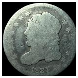 1837 Capped Bust Half Dime NICELY CIRCULATED