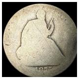 1875-S Silver Seated Liberty Quarter NICELY  CIRC