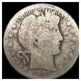 1892 Silver Barber Half Dollar NICELY CIRCULATED