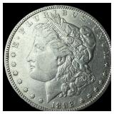 1892-S Silver Morgan Dollar CLOSELY UNCIRCULATED