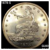 1878-S Silver Trade Dollar CHOICE BU