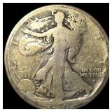 1916-S Silver Walking Liberty Half Dollar  NICELY