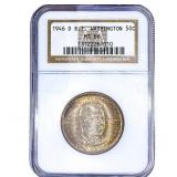 1946-D Booker T Half Dollar NGC MS66