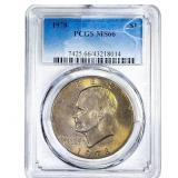1978 Eisenhower Dollar PCGS MS66