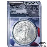 2021 Silver Eagle ANACS MS70 Type I