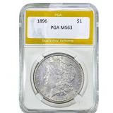 1896 Morgan Silver Dollar PGA MS63