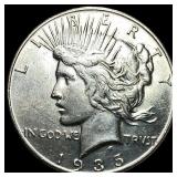 1935 Silver Peace Dollar UNCIRCULATED UNCIRCULATE