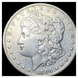 1904-S Silver Morgan Dollar NEARLY UNCIRCULATED