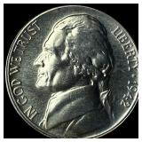 1942-P Silver Jefferson Nickel GEM PROOF