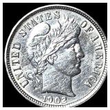 1902-O Silver Barber Dime UNCIRCULATED
