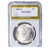 1899-O Morgan Silver Dollar PGA MS66