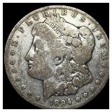 1894-O Silver Morgan Dollar NICELY CIRCULATED