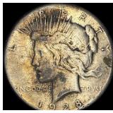 1928 Silver Peace Dollar NICELY CIRCULATED