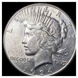 1924 Silver Peace Dollar UNCIRCULATED UNCIRCULATE