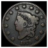 1829 Coronet Head Large Cent NICELY CIRCULATED
