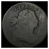 1801 Draped Bust Large Cent NICELY CIRCULATED