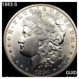 1883-S Morgan Silver Dollar CHOICE BU
