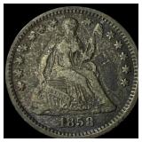 1858-O Silver Half Dime NEARLY UNCIRCULATED