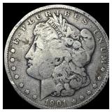 1901 Morgan Silver Dollar LIGHTLY CIRCULATED LIGH