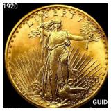 1920 $20 Gold Double Eagle UNCIRCULATED