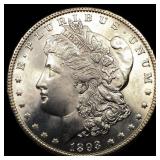 1893 Morgan Silver Dollar GEM BU