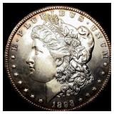 1893-CC Morgan Silver Dollar CHOICE BU