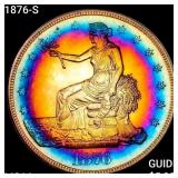 1876-S Silver Trade Dollar CHOICE BU
